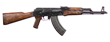 Modelo 3D da AK-47 "BATE-ESTACA" no jogo